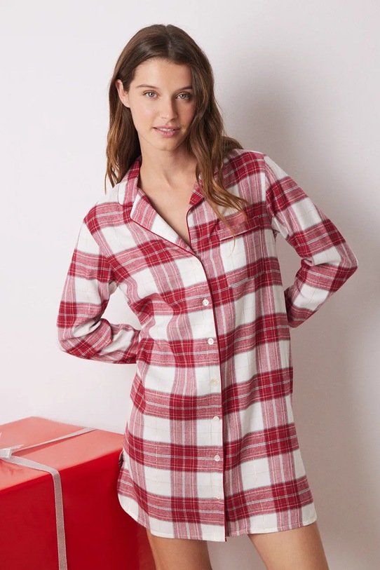 women'secret camasa de pijama MICKEY camasa de noapte burgundia 4448051