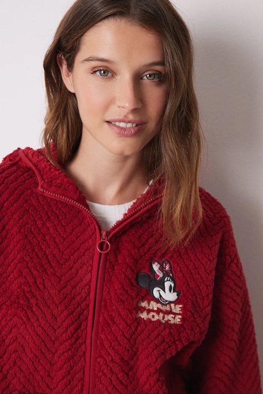 women'secret szlafrok MICKEY 4418922 czerwony SS25