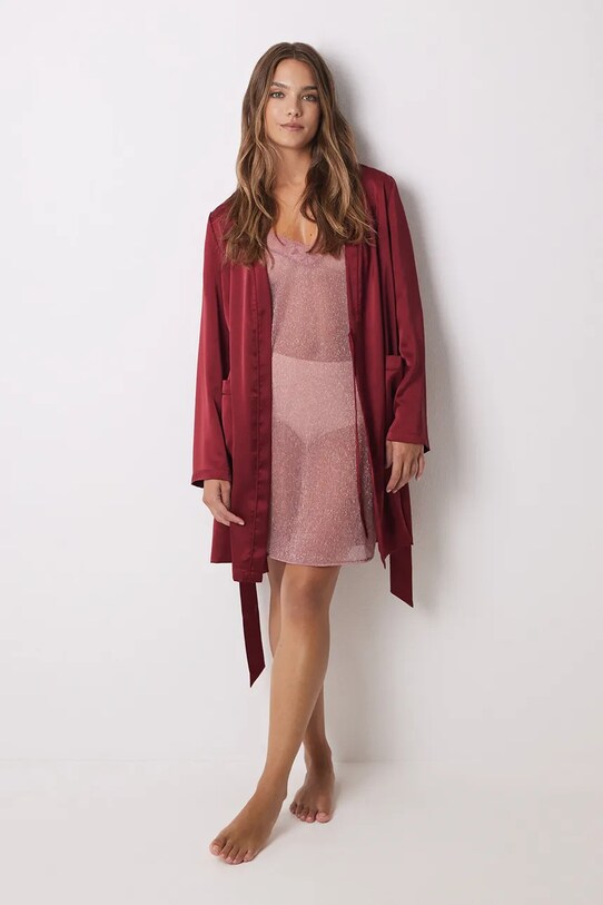 Халат women'secret SENSE LIMITED EDITION 2538175 бордо