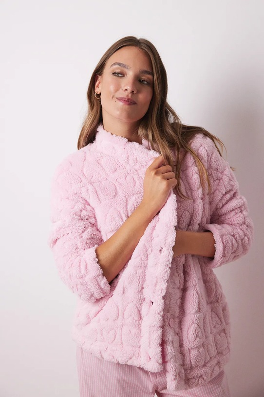 Халат women'secret VERY MERRY трикотаж розовый 4418932