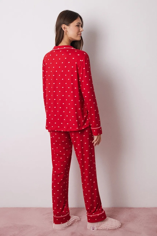 Pidžama women'secret LA VECINA RUBIA 3138649 crvena