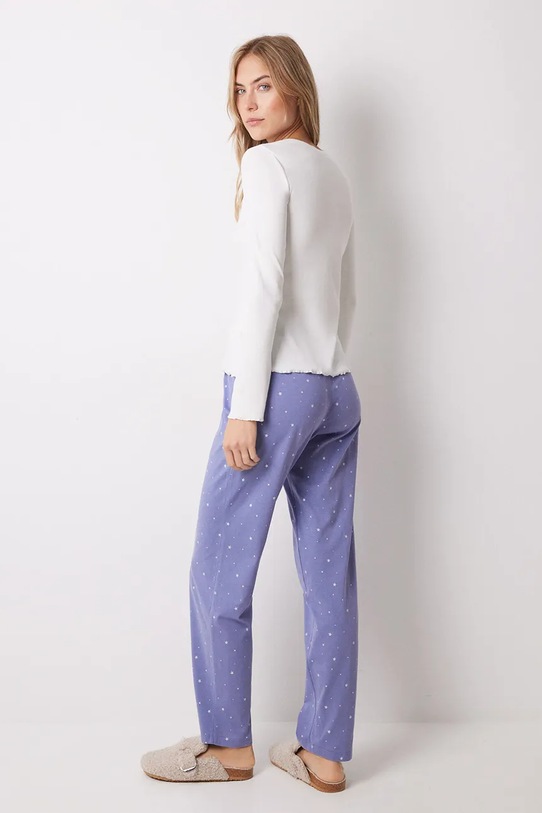 Бавовняна піжама women'secret WISH 3138593 бежевий