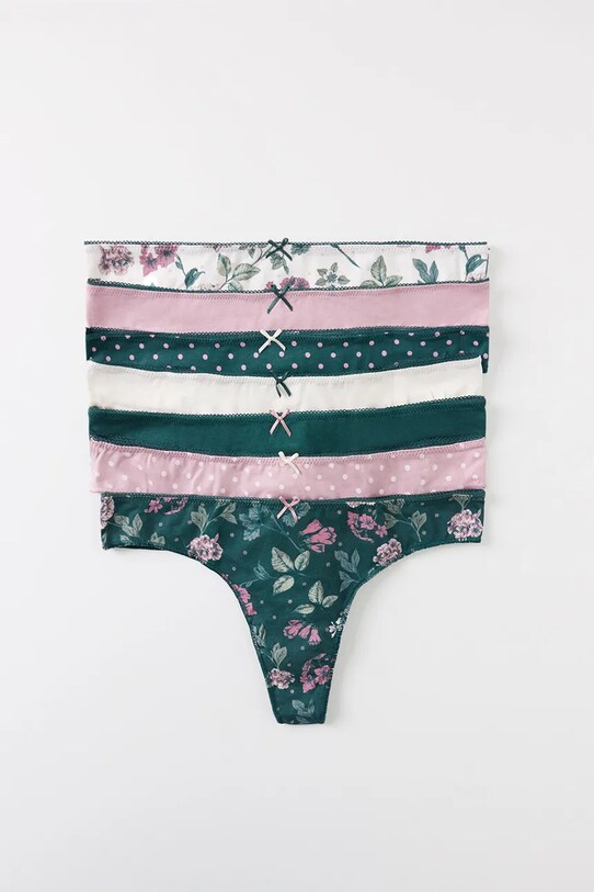 women'secret tanga PACKS 3 7-pack 4938304 multicolor SS25