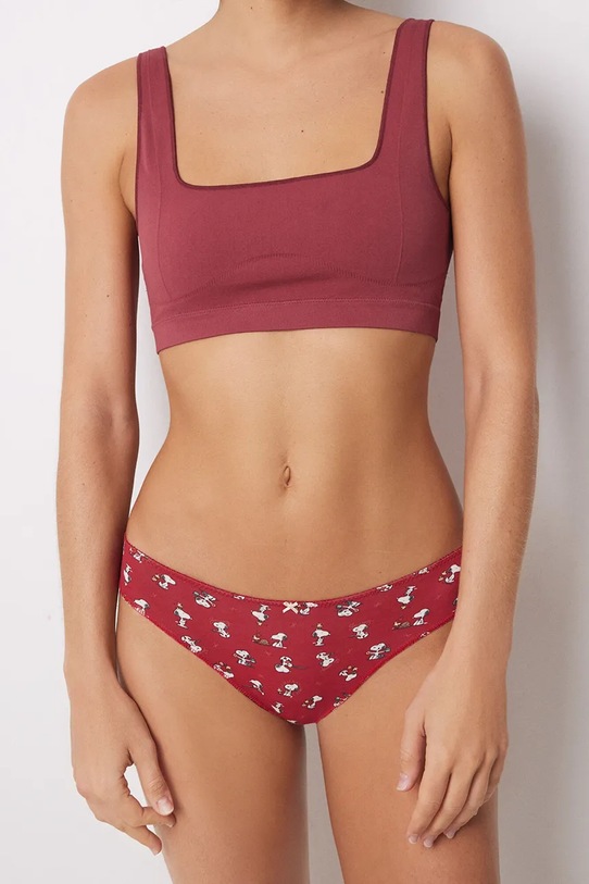 women'secret figi bawełniane PACKS 3 7-pack 4938307 czerwony SS25