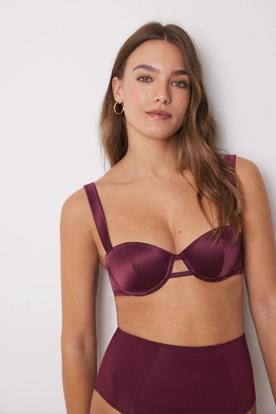 women'secret sutien SENSE LIMITED EDITION cu balene burgundia 7918847