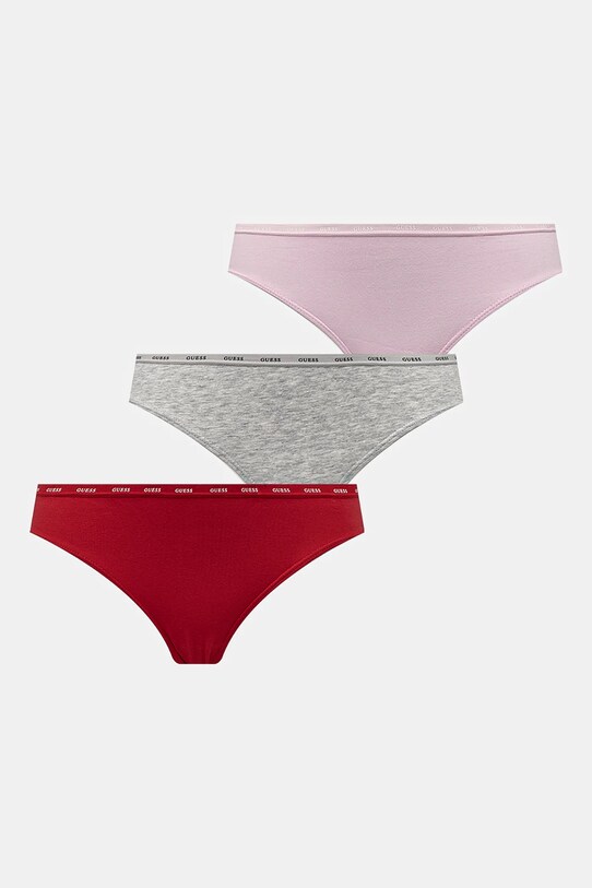 Труси Guess 3-pack бавовна сірий O5RG12.K6YW1