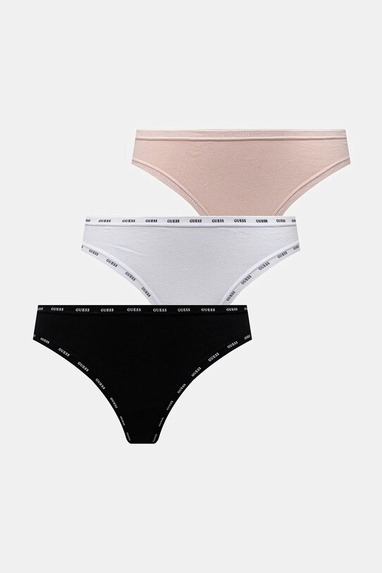 Guess stringi 3-pack nadruk różowy O5RG13.K6YW1