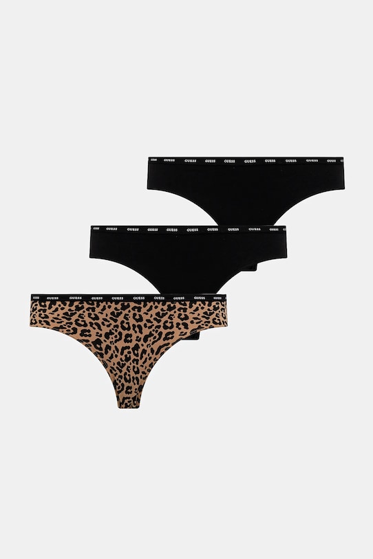 Guess figi 3-pack wzorzyste czarny O5RG15.K6YW1