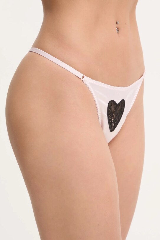 Súprava spodnej bielizne - top a nohavičky Guess VANESSA ružová O5RG23.WGXR0