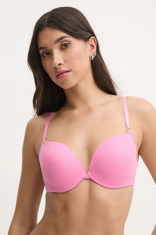 Бюстгальтер Guess NORA трикотаж розовый O5RC12.KCLB0