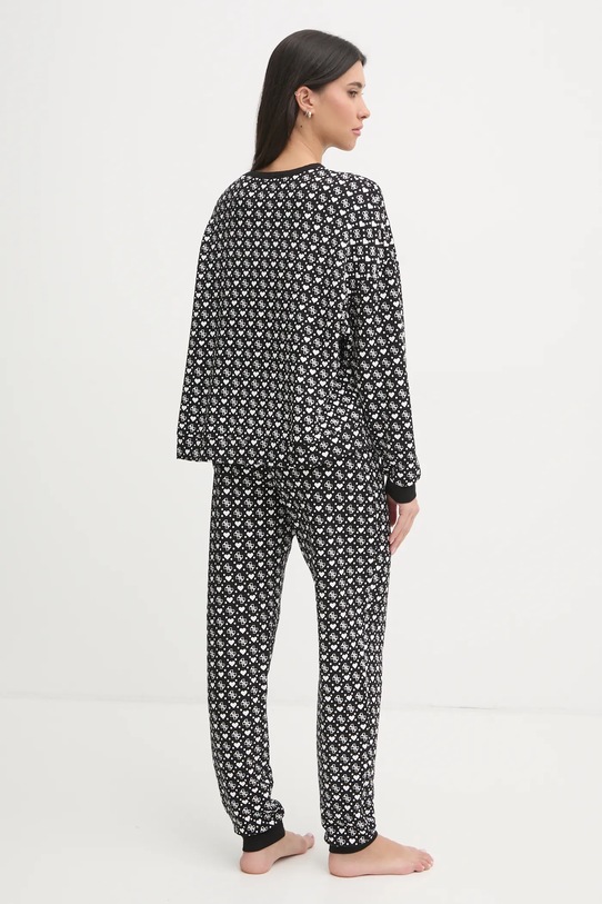 Guess piżama SIMONA O5RX09.KCMB2 czarny SS25