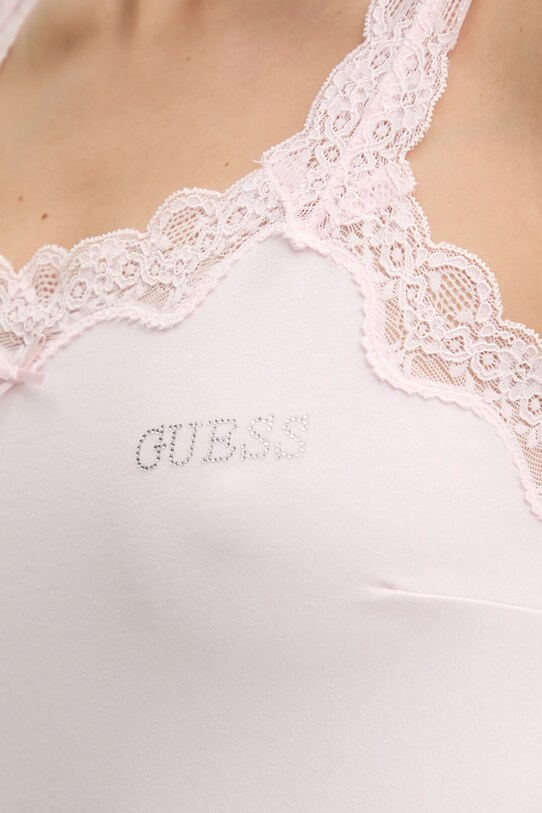 Μπλούζα και εσώρουχο Guess MIA O5RG04.KBBU1 ροζ