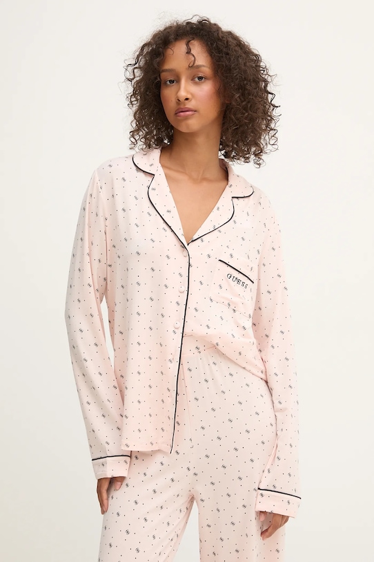 Îmbrăcăminte Guess pijama SASHA O5RX08.KCIN2 portocaliu