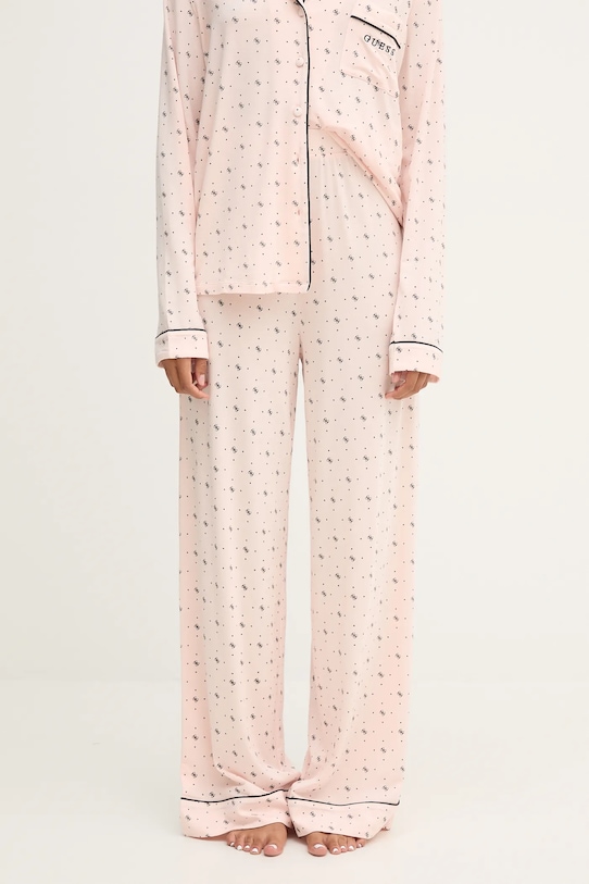 Guess pijama SASHA portocaliu O5RX08.KCIN2