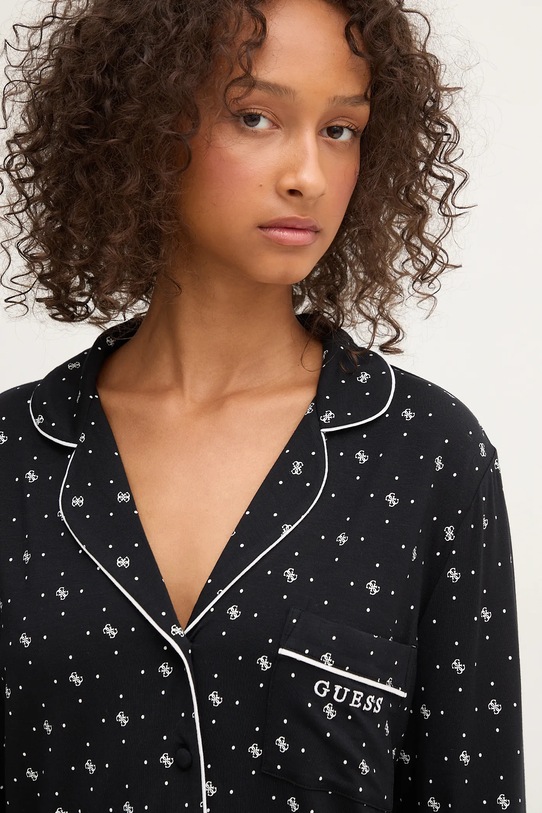 Guess pijama SASHA O5RX08.KCIN2 negru