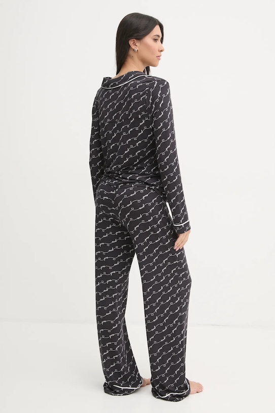 Guess piżama SASHA O5RX08.KCIN2 czarny NC25