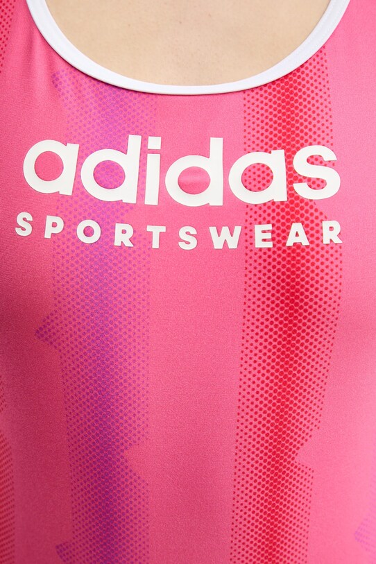 Суцільний купальник adidas Tiro JG8482 рожевий