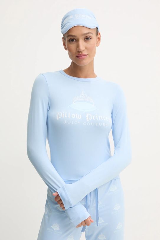 Одяг Піжама з маскою для сну Juicy Couture PILLOW PRINCESS LS PYJAMA SET JCLPJ125662 блакитний