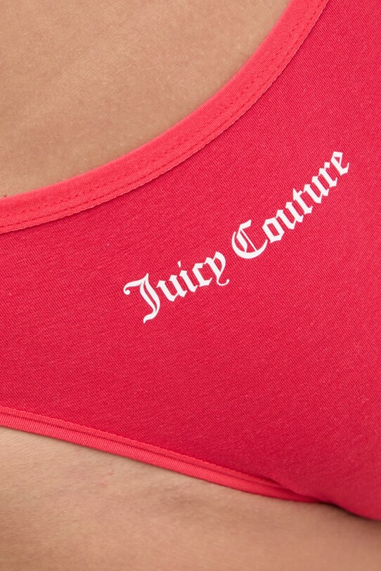 Juicy Couture chiloti JUICY SLOGAN DIDDY BRIEF rosu JCTBR125955