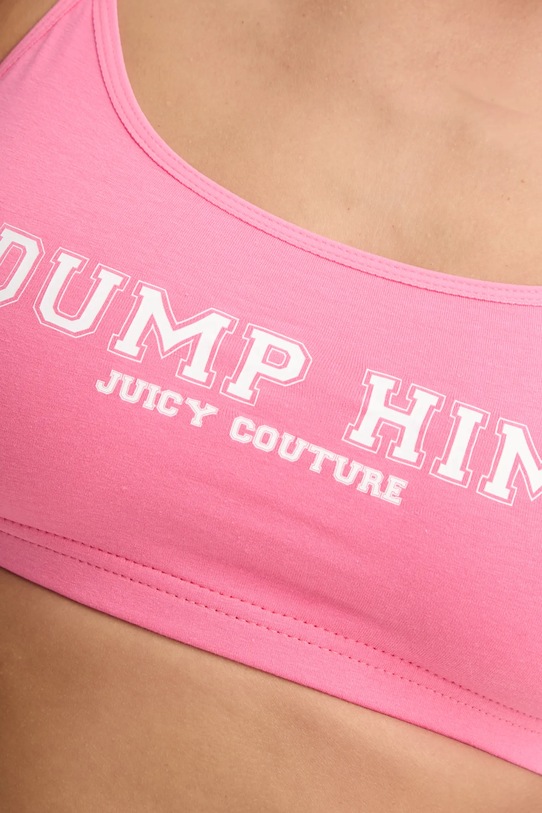 Бюстгальтер Juicy Couture JUICY SLOGAN BRALETTE рожевий JCTBT125954