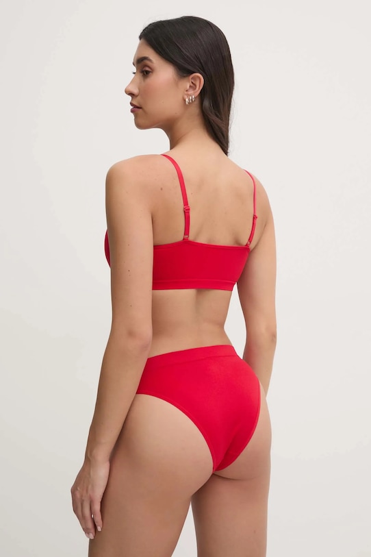 Juicy Couture compleu JUICY SLOGAN BRALETTE JCTUS125957 rosu SS25