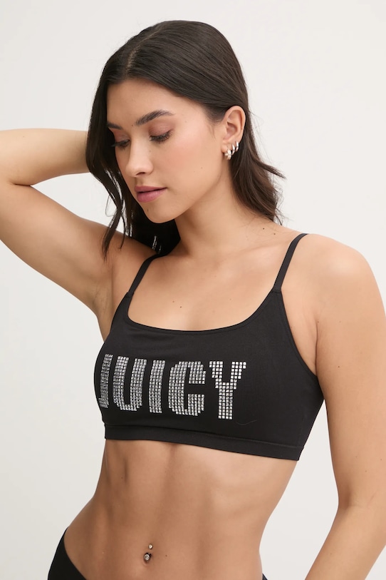 Одяг Комплект Juicy Couture JUICY SLOGAN BRALETTE JCTUS125957 чорний