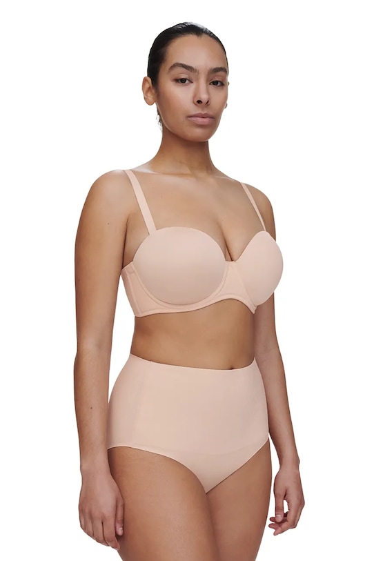 Chantelle melltartó enyhén merevített bézs C18JNK