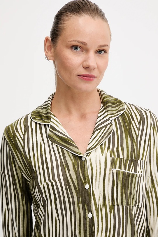 Odzież Chantelle koszula piżamowa FNB050 zielony