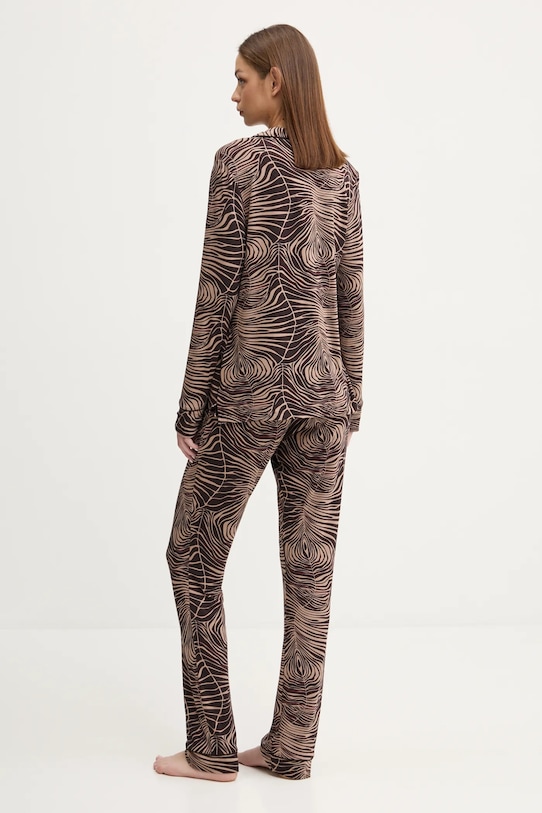 Chantelle koszula piżamowa brązowy FNB050