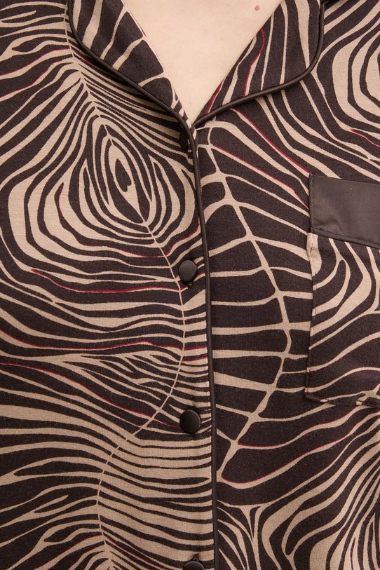 Chantelle koszula piżamowa FNB050 brązowy