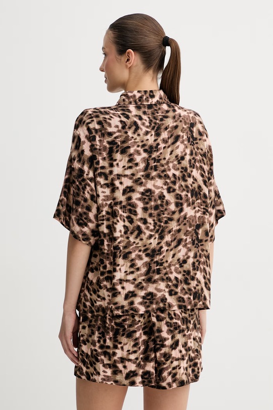 Chantelle koszula piżamowa FNAGJ5 brązowy SS26