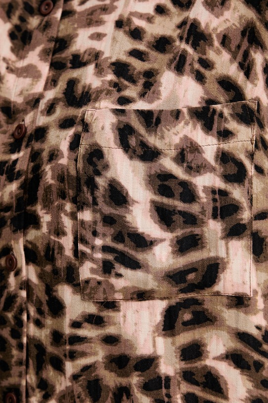 Пижамная рубашка Chantelle коричневый FNAGJ5