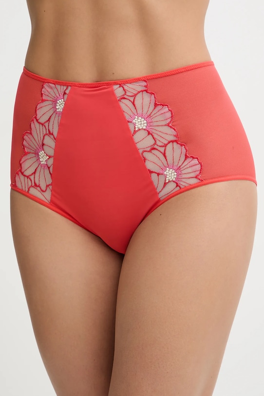 Chantelle figi dzianina czerwony C22OC5