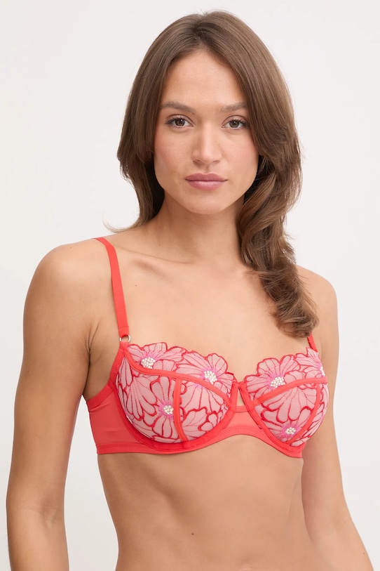 Chantelle biustonosz koronka czerwony C22OM5