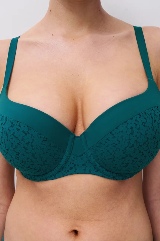 Odzież Chantelle biustonosz C13F90 turkusowy