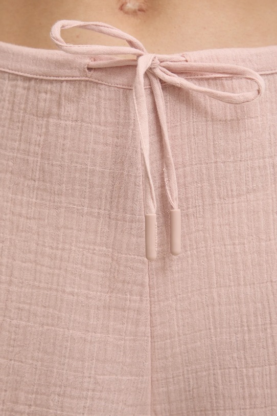 Chantelle pantaloni pijama bumbac roz C18OE0