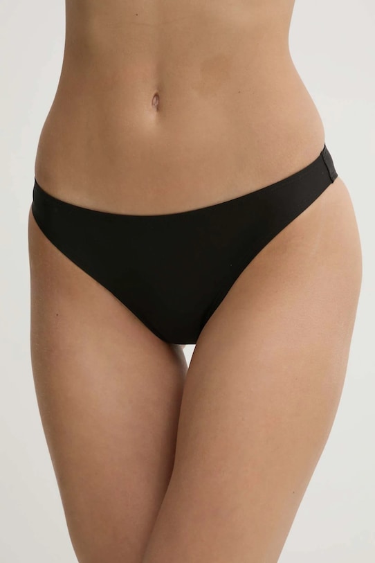 adidas Performance costum de baie din două piese 3 Srtipes negru JP0147