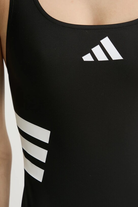 Слитный купальник adidas Performance 3 Stripes JH3391 чёрный