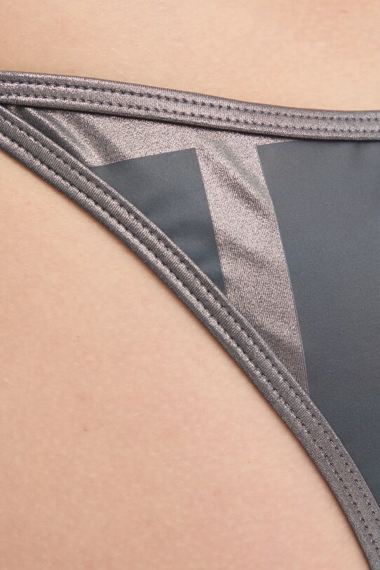 Plavkové kalhotky Diesel BRAZILIAN-D-CORE UNDERPANTS šedá A17590.0AFBB