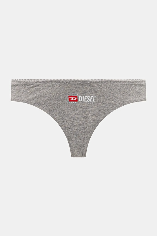 Diesel stringi PUNCHY-D-CORE-3PACK UNDERPANTS 3-pack A17515.0WHAV szary SS26