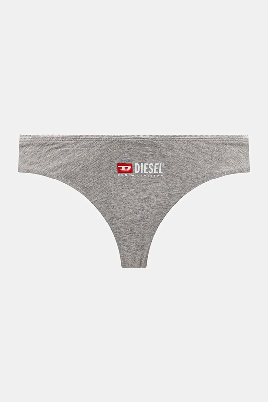 Diesel stringi PUNCHY-D-CORE-3PACK UNDERPANTS 3-pack A17515.0WHAV szary SS26