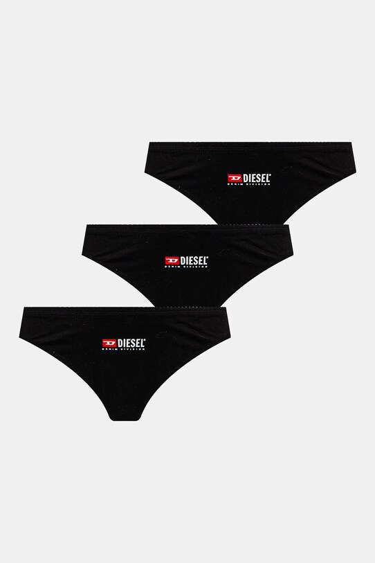 Diesel tanga PUNCHY-D-CORE-3PACK UNDERPANTS 3-pack tanga negru A17515.0WHAV