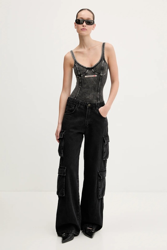 Боди Diesel CAMI-DNM UW Body A17542.0SHAN серый SS25