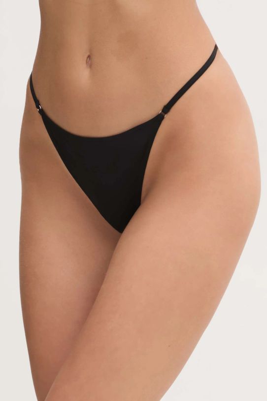 Стринги Diesel D-STRING-DNM STRING трикотаж чорний A17567.0IKBN