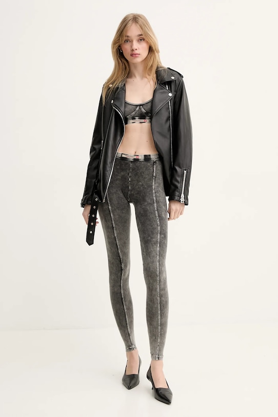 Diesel biustonosz KASSIE-DNM BRA A17570.0SHAN szary SS25