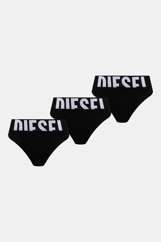 Diesel mutande LOLA-D-POP-3PACK UNDERPANTS pacco da 2 slip classici nero A17772.0HMAU