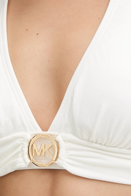 Bikini top MICHAEL Michael Kors λευκό MM7M275