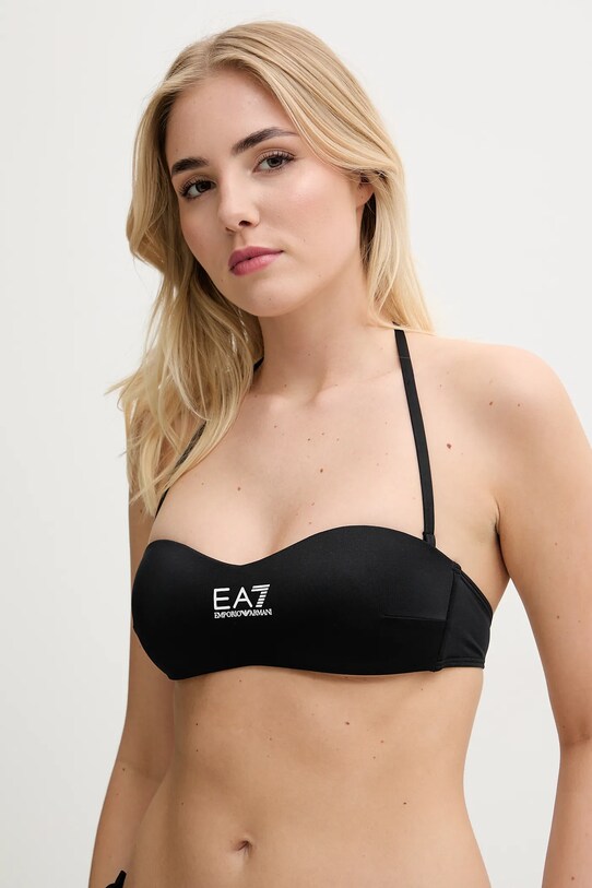 Odzież EA7 Emporio Armani dwuczęściowy strój kąpielowy AF12599.7W000319 czarny