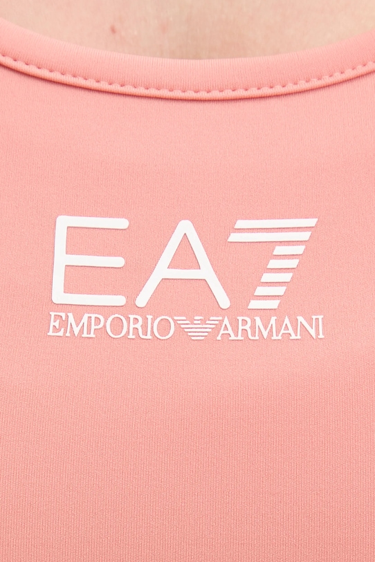 EA7 Emporio Armani reggiseno sportivo AF12625.7W000231 arancione