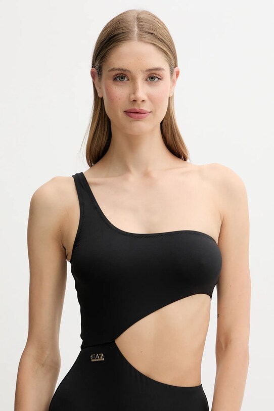 Îmbrăcăminte EA7 Emporio Armani costum de baie dintr-o bucată AF12215.7W000300 negru